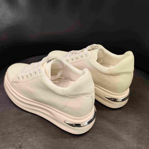 LFGJ凌介女鞋 20501 简约内增高小白鞋 商品图5