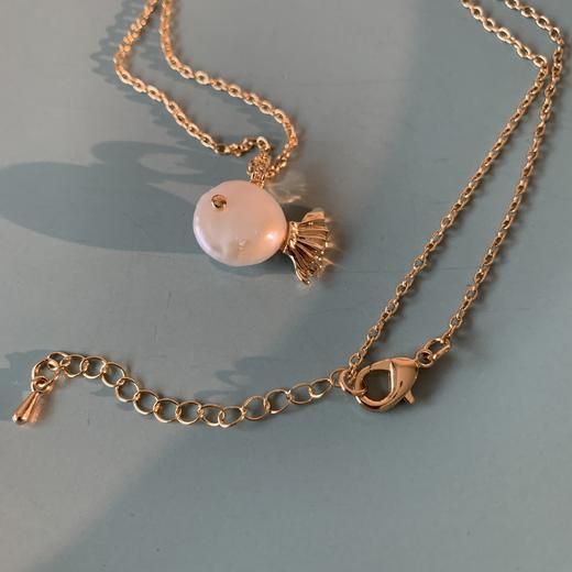 “小金鱼”巴洛克珍珠项链 商品图1