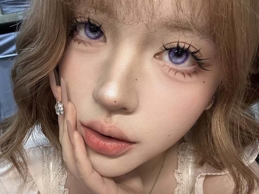 PuffGirl（Puff Girl）日抛2片装 紫焰幻梦  直径14.5mm着色13.8mm 商品图0