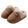 冬季棉拖鞋 流氓兔冬季男士家用家居厚底防滑保暖鞋 男女冬天加绒保暖拖鞋 商品缩略图4