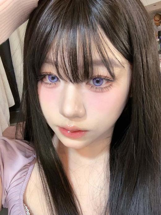 PuffGirl（Puff Girl）日抛2片装 紫焰幻梦  直径14.5mm着色13.8mm 商品图2