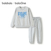 巴拉巴拉balaOne儿童套装女童男童2件套新款童装2025秋冬加绒保暖 商品缩略图4