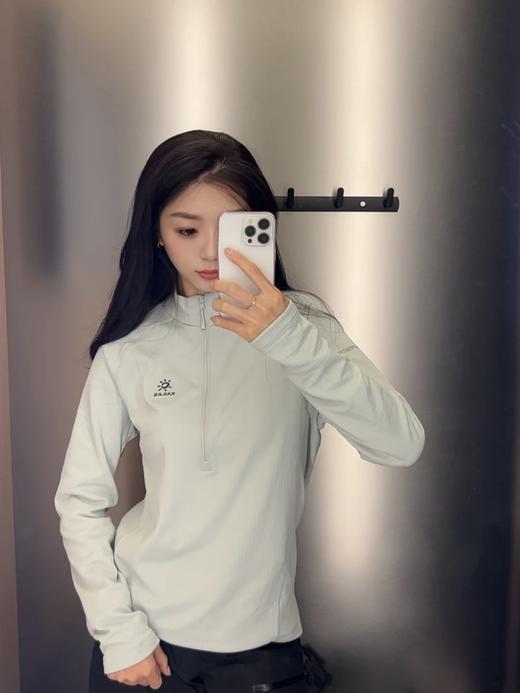 原单好货 三色！凯石男款立领半开胸抓绒衣  阴离子抓绒衣 商品图2