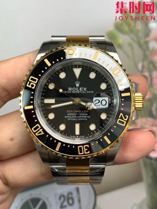 劳力士海使型系列 VS间金鬼王 单黄鬼王 VS鬼王 丹东3235机 男士腕表 表径43mm 商品图3