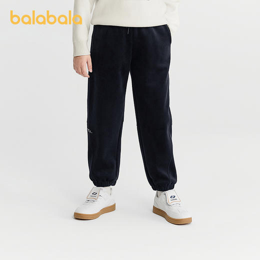 【商场同款】巴拉巴拉童装儿童加绒裤子男童束脚长裤2025冬装新款 商品图2