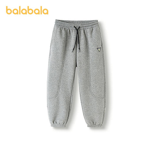 巴拉巴拉童装儿童裤子男童加绒长裤2025冬装新款卫裤 商品图4