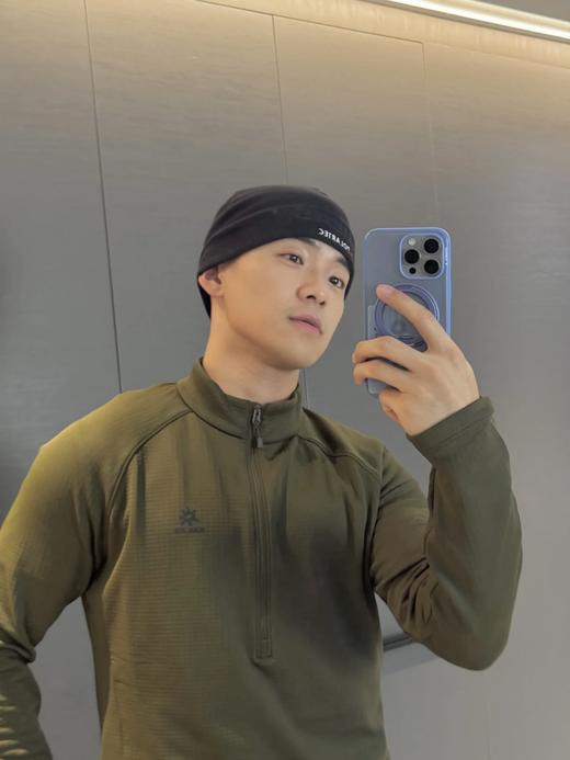 原单好货 三色！凯石男款立领半开胸抓绒衣  阴离子抓绒衣 商品图5