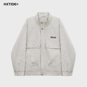 【新品上新】HX 春秋季立领茄克衫外套宽松S105533278101