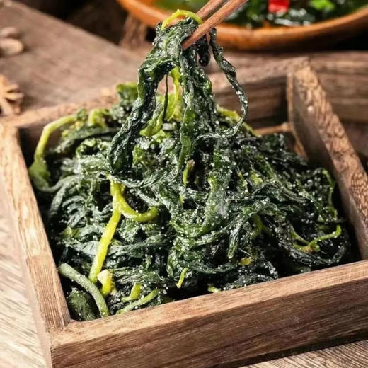 【到手5斤】一根苗 盐渍海带苗 嫩/⁫滑/鲜/爽 可涮火锅/可煲汤 500g/包 商品图1