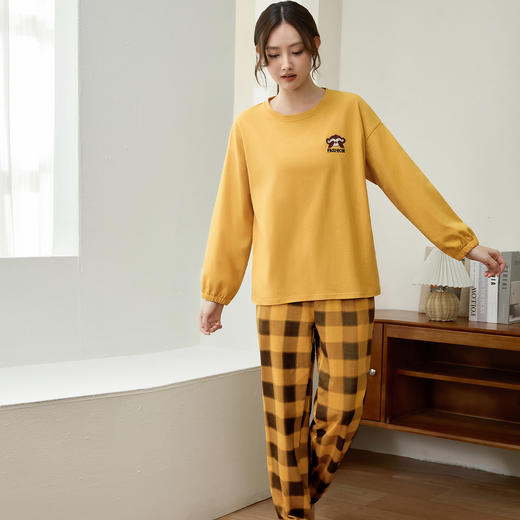 康妮雅女式长袖长裤套头套装 53W62T022 商品图4