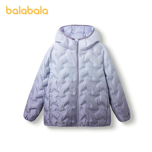 【商场同款】巴拉巴拉童装儿童轻薄羽绒服男女童2025冬季连帽外套 商品图4