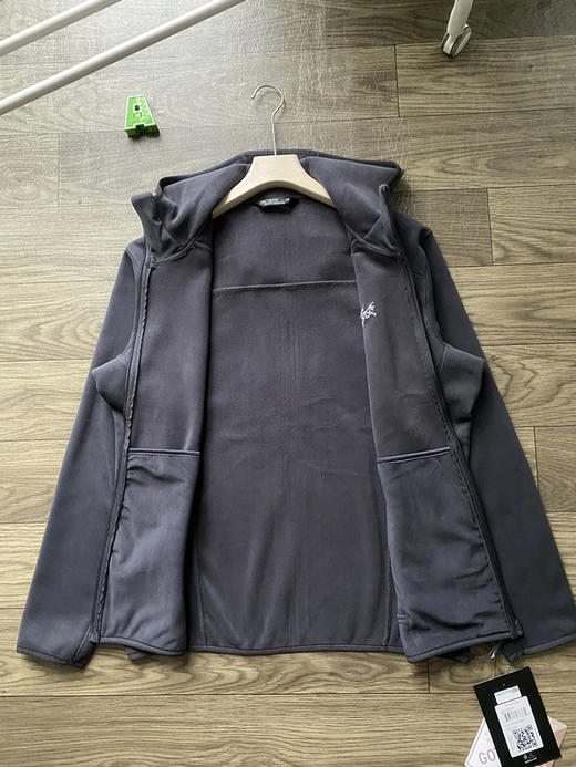 袅家KYANITE HOODY 户外保暖抓绒连帽夹克外套 商品图5