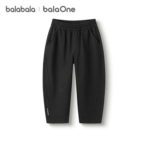 巴拉巴拉balaOne童装男童长裤儿童裤子2025新款秋卫裤宽松镰刀裤 商品图4