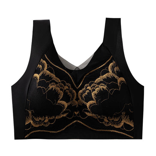 【托胸科技❗️法式蕾丝美背文胸】零束缚，无钢圈也有型，提拉防下垂，无痕一体抹胸内衣女薄款聚拢大码胸罩 商品图5