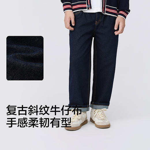 【商场同款】巴拉巴拉童装男童长裤儿童裤子2025新款秋装牛仔裤潮 商品图3