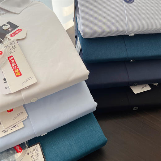 【90鹅绒】2025羽绒衬衫男士通勤衬衫鹅绒商务正装加厚衬衫冬款！ 商品图1