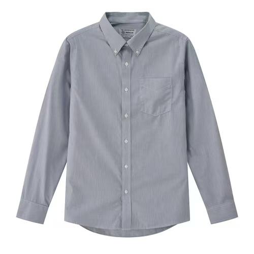 佐丹奴男装25年商场同款易打理抗起皱牛津纺衬衫01045009 商品图2