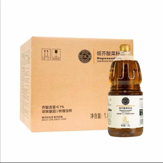 东来低芥酸菜籽油1.8L 商品图1
