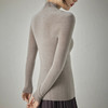 半身缘女装 秋季修身一体纺织半高领羊毛衫253113M01240058 商品缩略图3