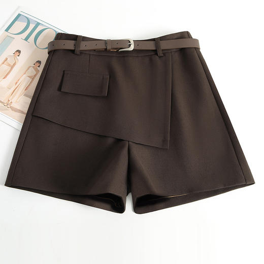 假两件西装短裤，不规则三分靴裤洋气减龄阔腿裤MYX-MND-95877-L 商品图3