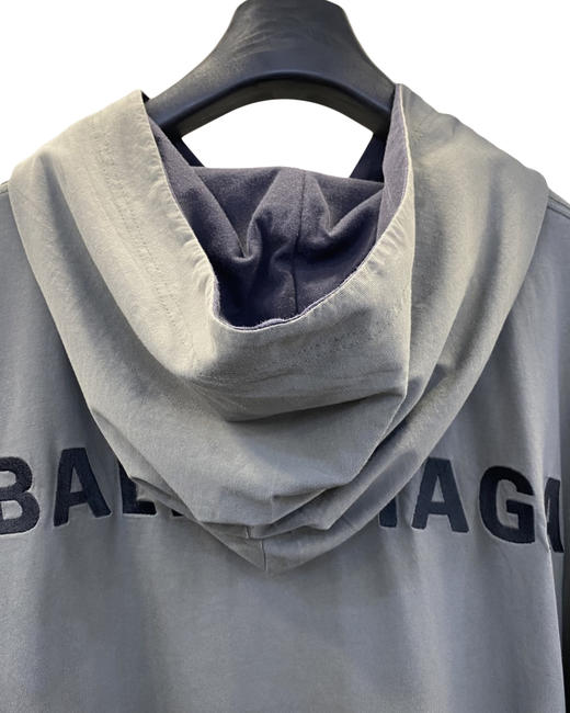 中性款双面穿刺绣连帽外套004 商品图2