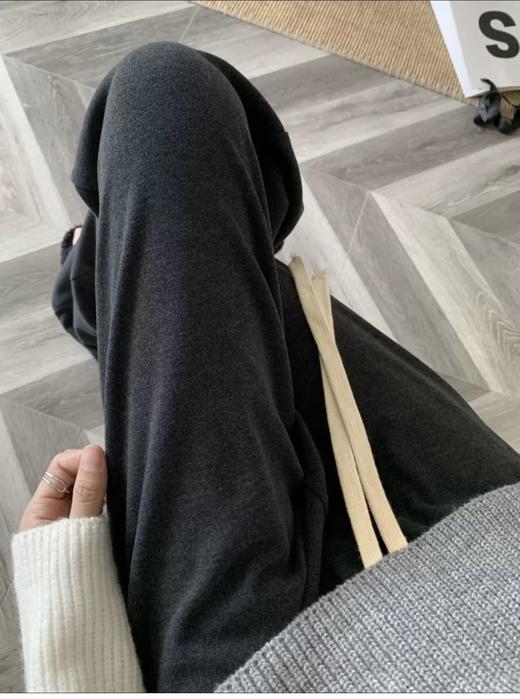 纯yuan 进口德绒❗️Moc*o 秋冬新品保温德绒boxyfit松紧高腰休闲裤/卫裤 商品图4
