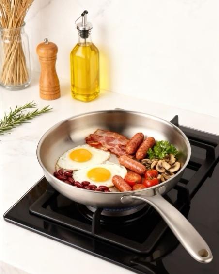 【春上新】10楼菲仕乐   24㎝布达佩斯平底单柄煎锅  吊牌价1180元   活动价 399元 商品图6