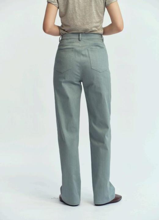 JAI 25AW 浅灰蓝straight like a sword直筒牛仔裤 商品图1