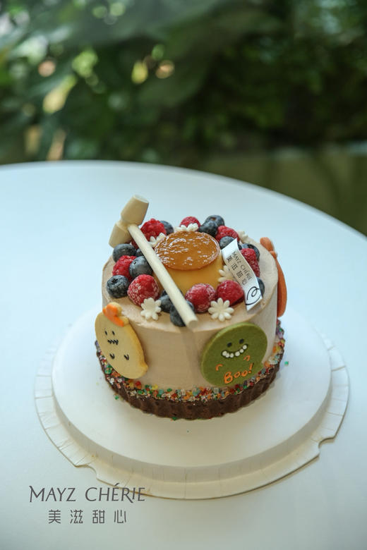 万圣节巧克力布蕾芝士挞 商品图0