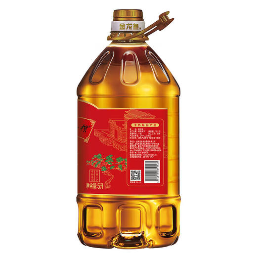 【发出后不支持拦截退货】金龙鱼 外婆乡小榨匠心臻选菜籽油（非转基因）5L 商品图2