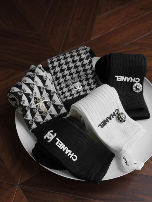 WZ01-香奈儿秋冬袜子套组礼盒装(TT*MM) 商品图9