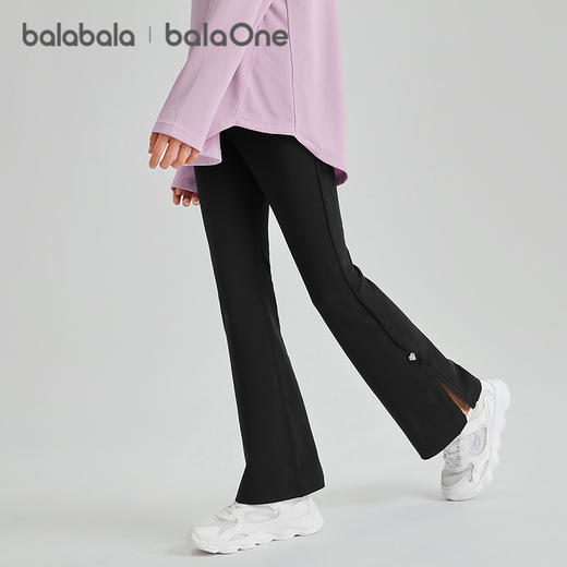 巴拉巴拉balaOne儿童牛仔裤女童喇叭裤2025秋新款弹力亲肤长裤子 商品图1