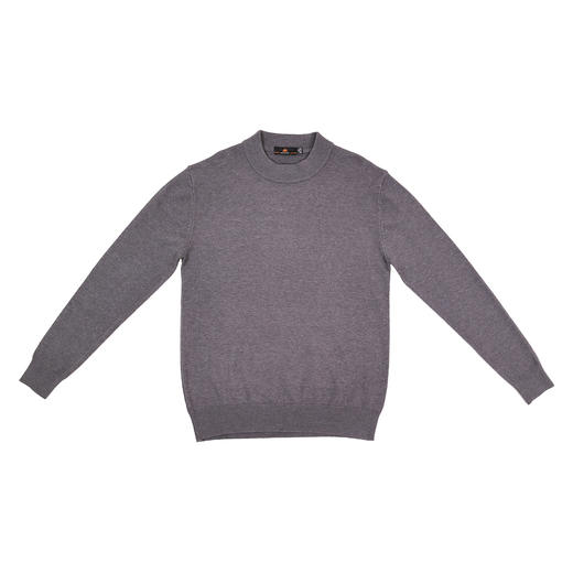 半身缘男装 秋季舒适简约日常通勤内搭百搭毛衣253312U01210003 商品图1