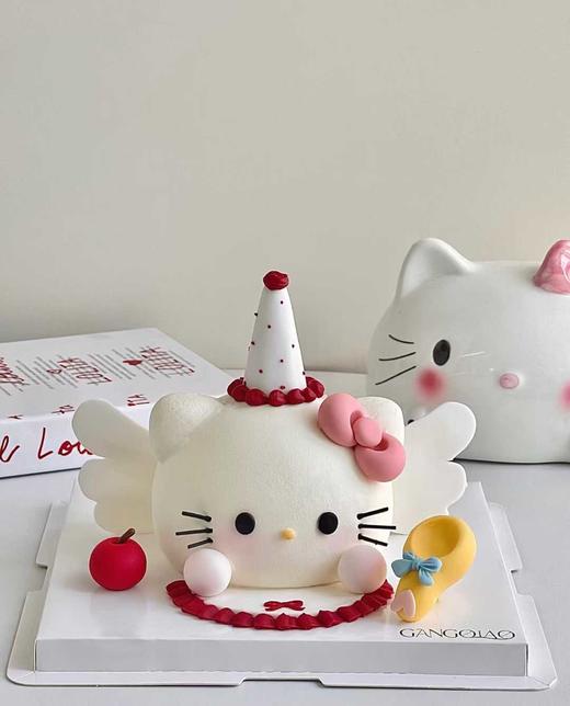 多款式~天使kitty干饭/大厨可爱卡通蛋糕-低糖处理无添加 商品图2