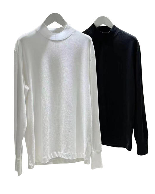 男款小高领打底衫，2色一套 商品图0