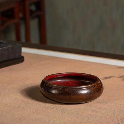 清	红木整挖水盂 商品图1