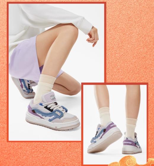 李宁女子滑板鞋低帮板鞋AGCU004-3 商品图0