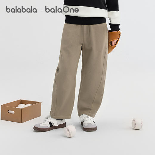 巴拉巴拉balaOne童装男童长裤儿童裤子2025新款秋卫裤宽松镰刀裤 商品图1
