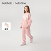 巴拉巴拉balaOne儿童套装女童男童2件套新款童装2025秋冬加绒保暖 商品缩略图1
