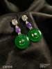 艳绿平安扣耳坠【5231510】具体价格微信咨询 商品缩略图0