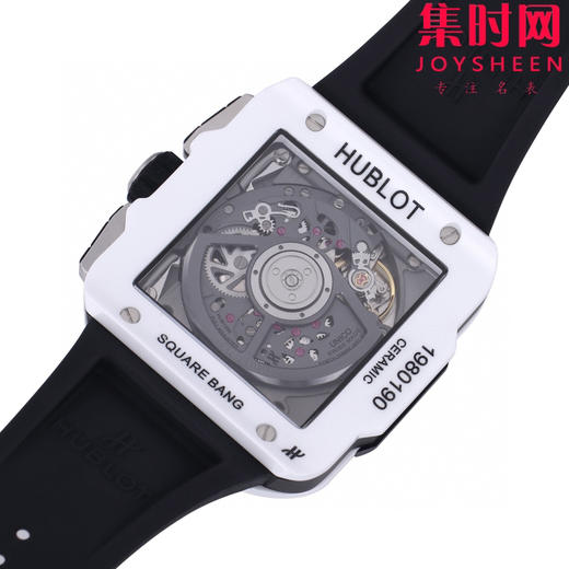 BBF白陶瓷方形计时男士腕表 商品图7