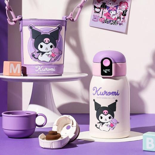 杯具熊幸运小拱门智能保温杯480ml（俏皮库洛米）多款式可选 儿童吸管保温杯 直饮吸管多用 商品图0