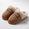 冬季棉拖鞋 流氓兔冬季男士家用家居厚底防滑保暖鞋 男女冬天加绒保暖拖鞋 商品缩略图5