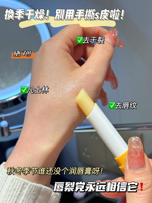 荣晟白凡士林维C润唇膏 商品图3