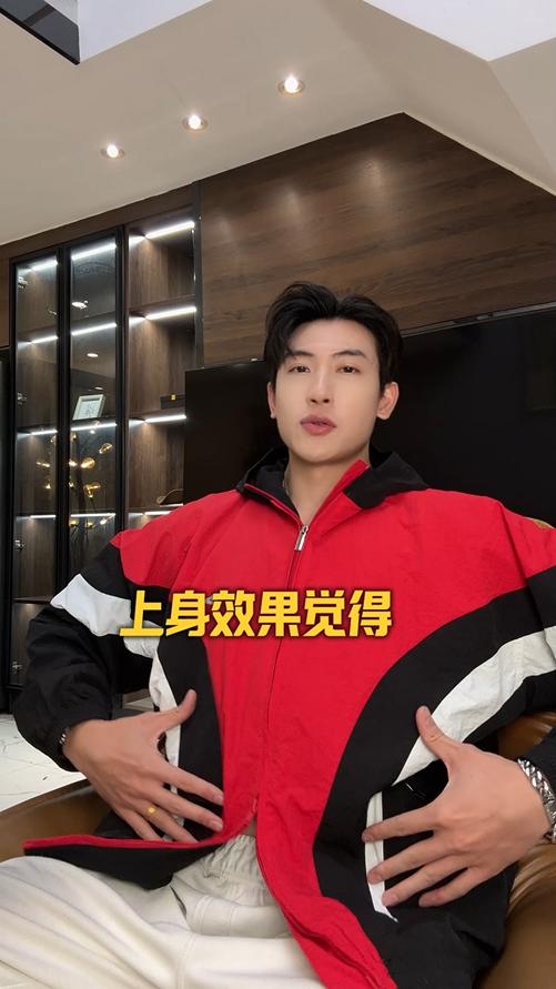 W8016SDSA男士秋冬新款痞帅男装时尚工装撞色拉链连帽卫衣百搭开衫外套 商品图0