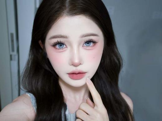 PuffGirl（Puff Girl）日抛2片装 星尘余烬  直径14.5mm着色13.8mm 商品图0