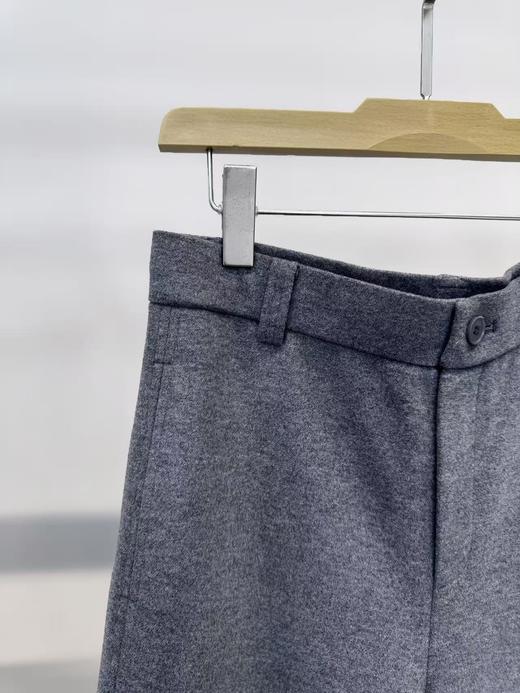 火桐hooton 驼绒蚕丝冬款窄版直筒针织裤TD9950 商品图5