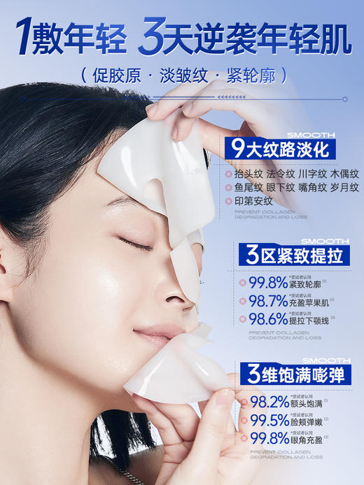 OHBT凝时赋活恒颜面膜25ml*8片 商品图1