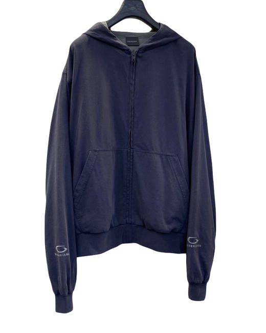 中性款双面穿刺绣连帽外套004 商品图3