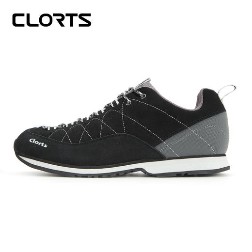 CLORTS洛弛红 牛皮轻便透气 户外休闲鞋 城市休闲鞋 3E007 商品图1
